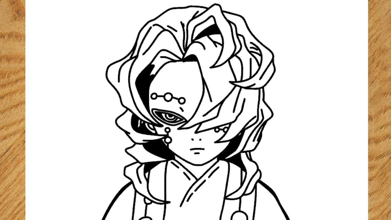 How to draw rui deon slayer