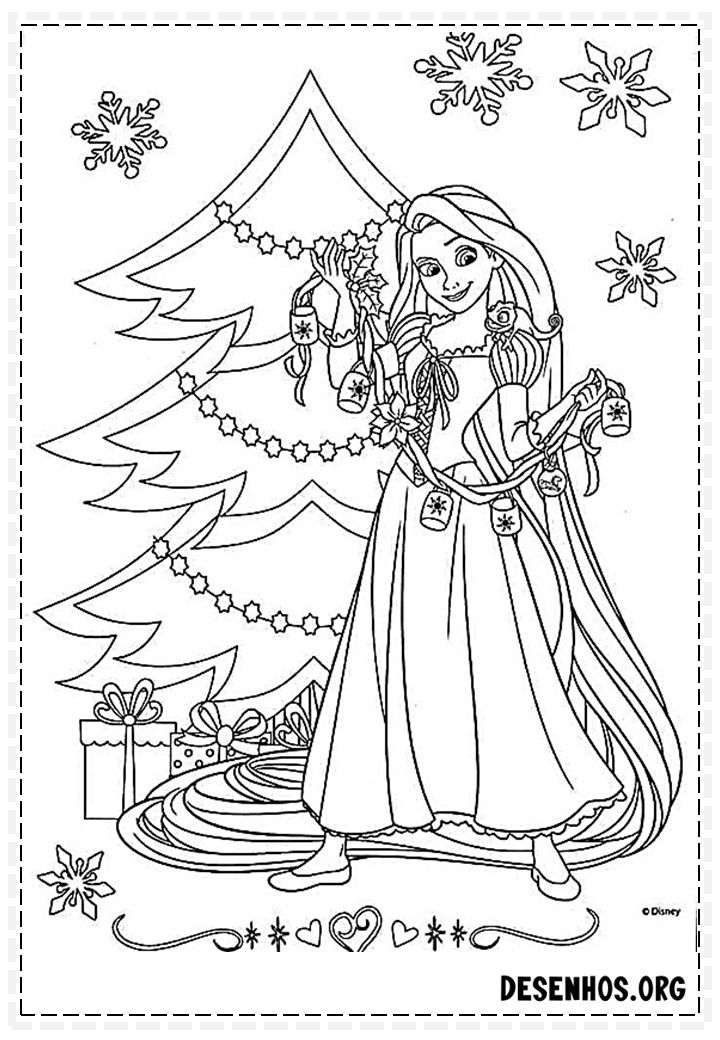 Desenhos para colorir de natal disney princess coloring pages coloring pages princess coloring pages