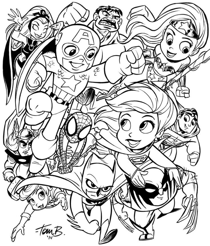 Inktober showdown avengers coloring pages coloring book art scary coloring pages