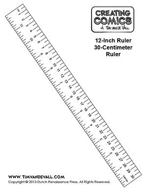 Free printable ruler in inches and centimeters