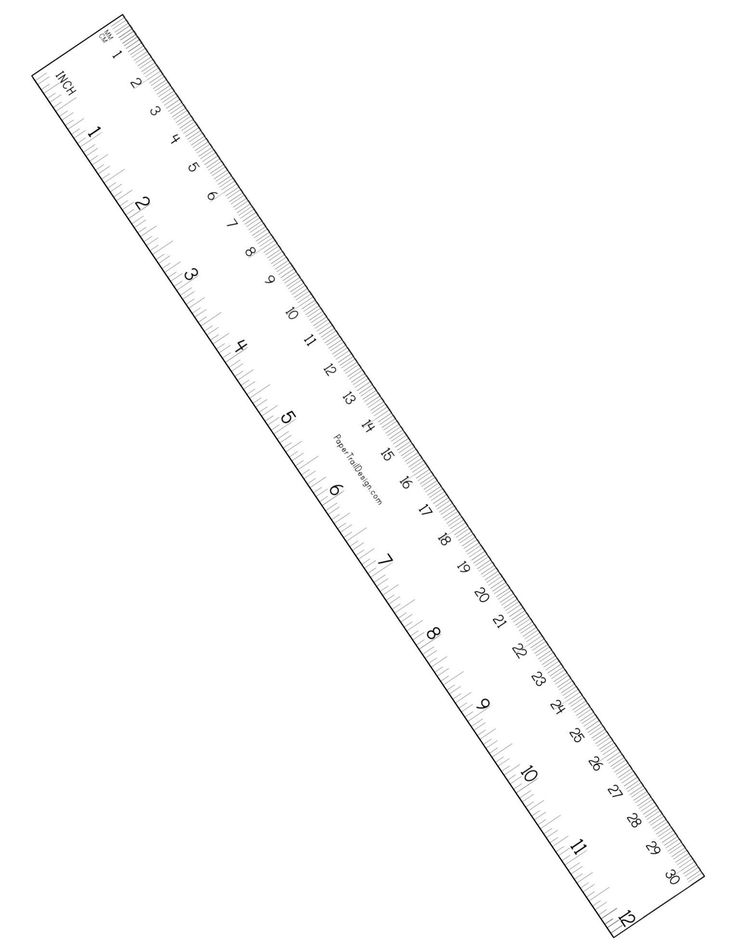 Free printable ruler inches and cm
