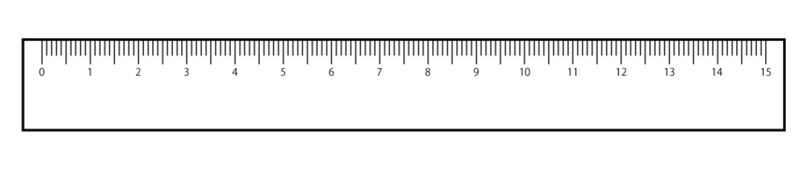 Free vectors ruler cm
