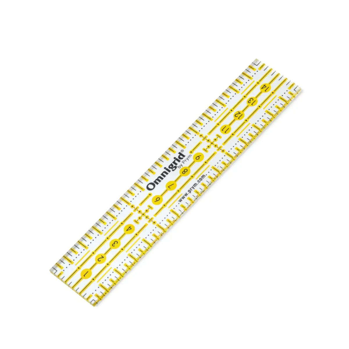 Universal ruler with cm scale x cm fabrics hemmers