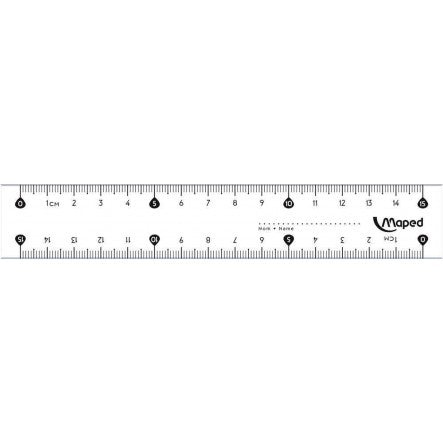 Classic ruler cm â eduline malta