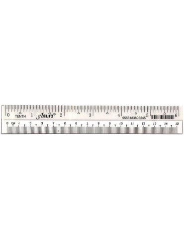 Stationerystraight plastic ruler short cmrmrmruler mathematical instrument
