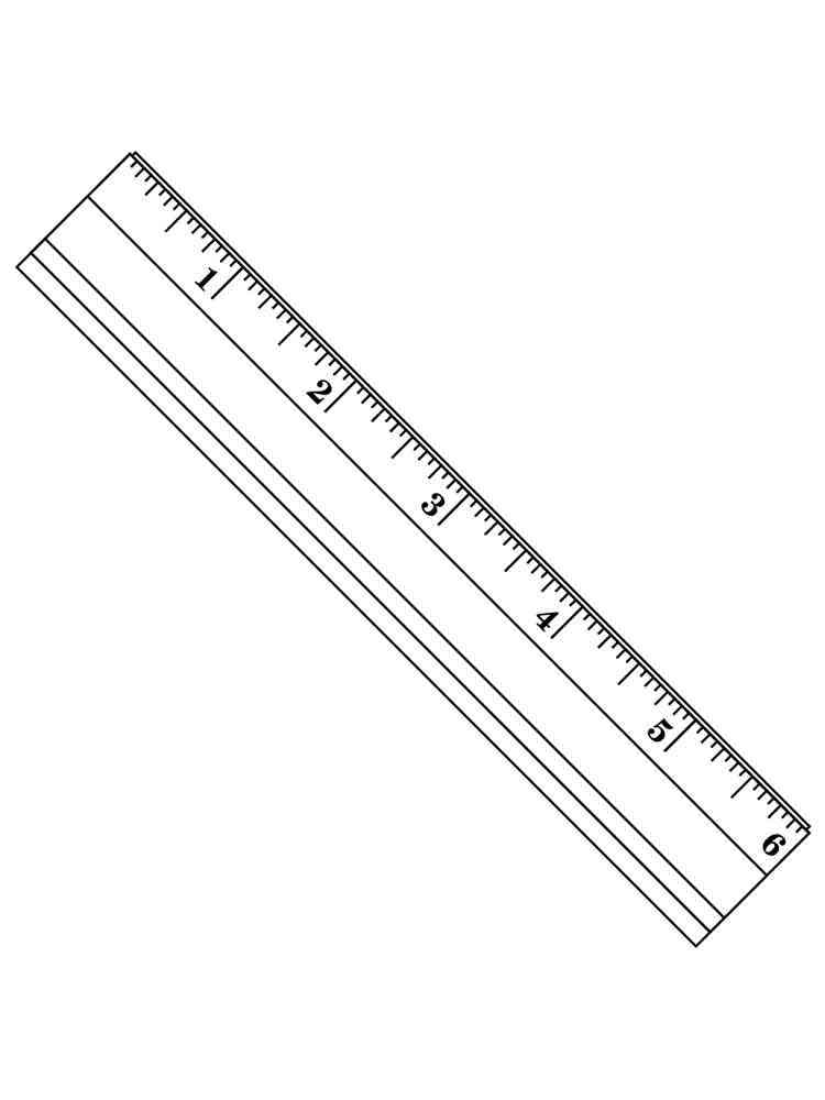 Ruler coloring pages