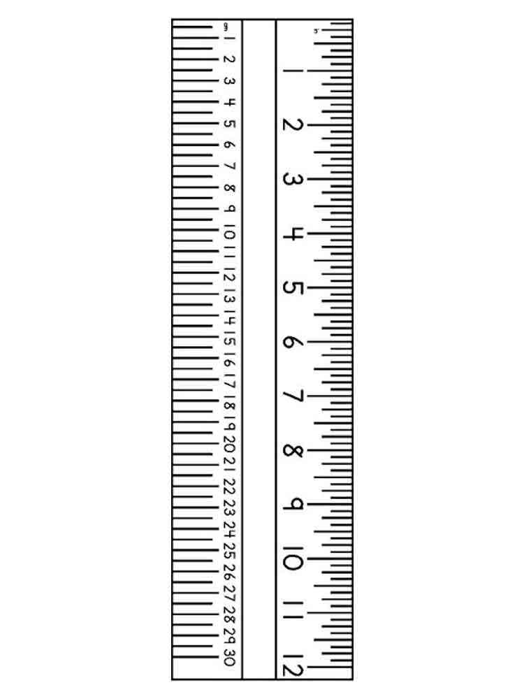 Ruler coloring pages