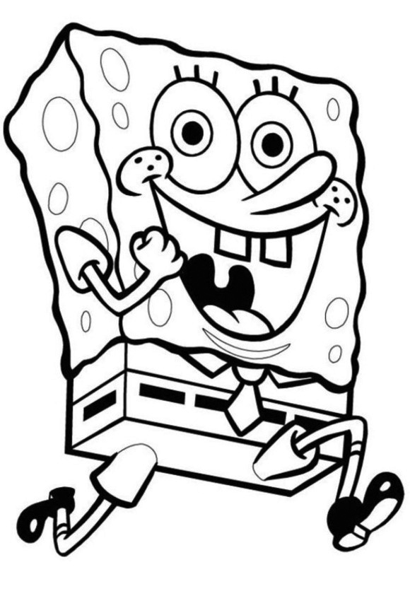 Running coloring pages