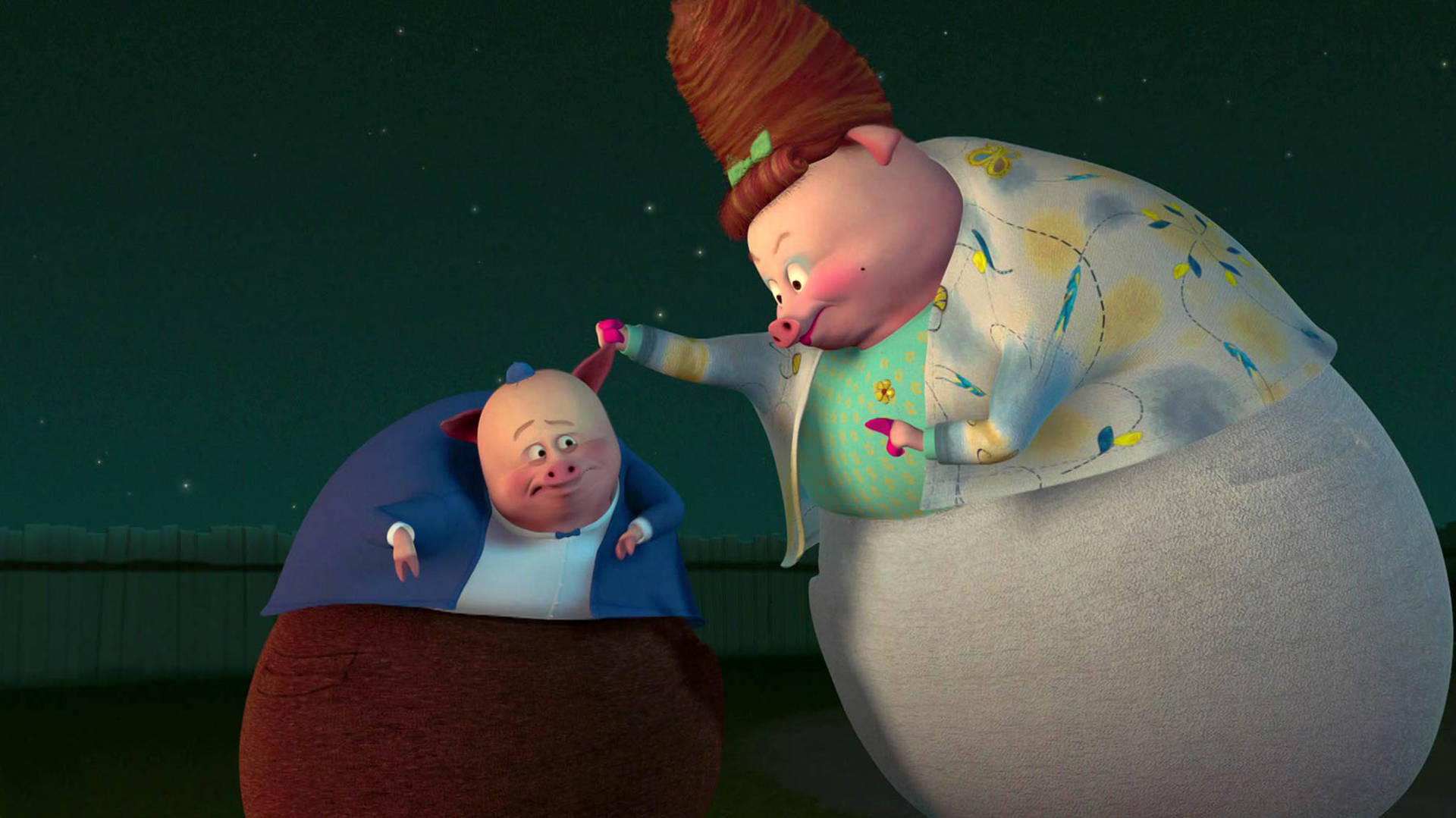 Download chicken little runt family wallpaper