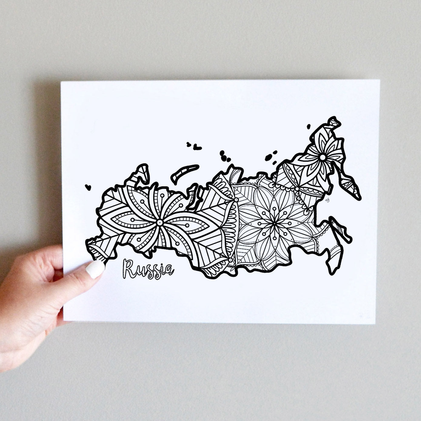 Coloring pages russia map â ta muchly