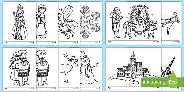 The snow queen story loring sheets teacher made