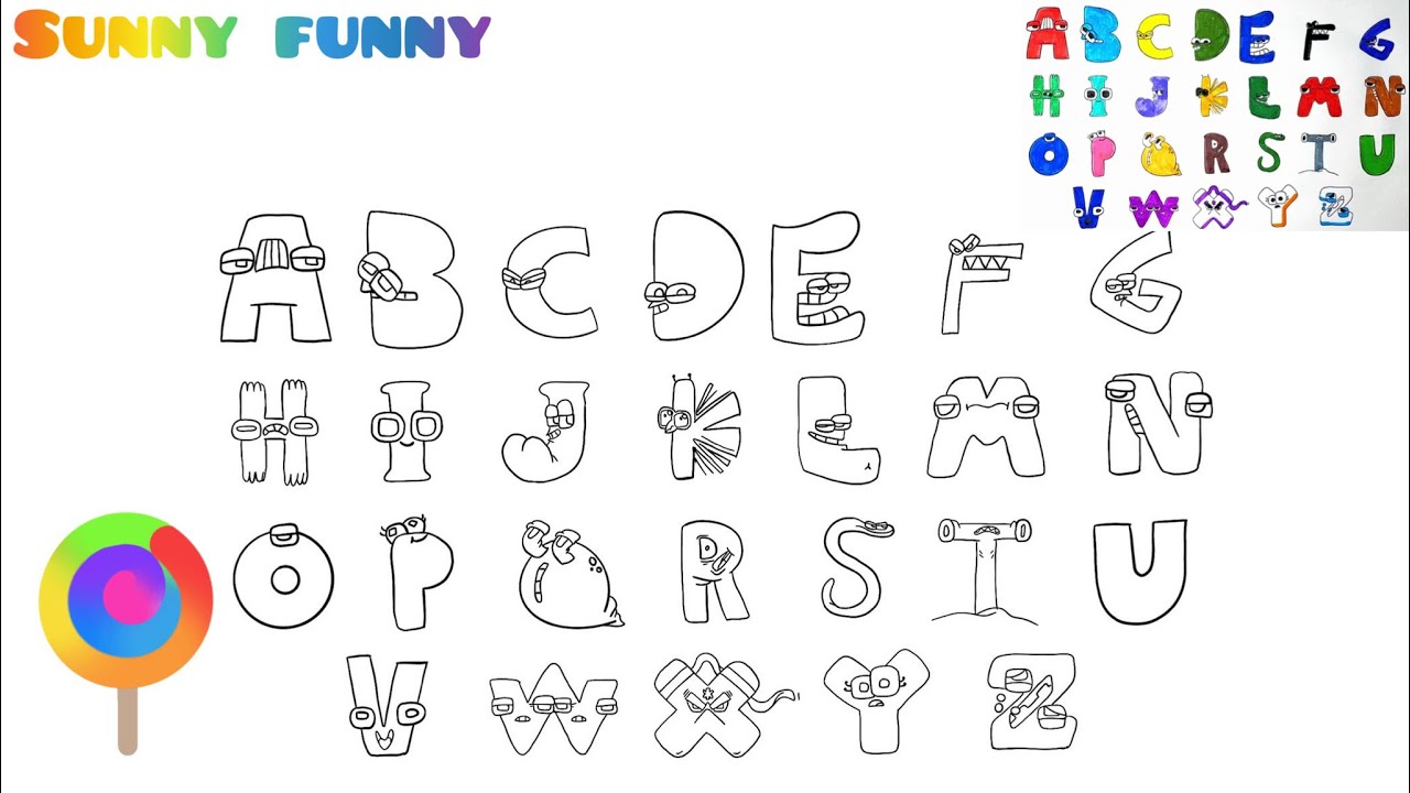 Alphabet lore but everyone a