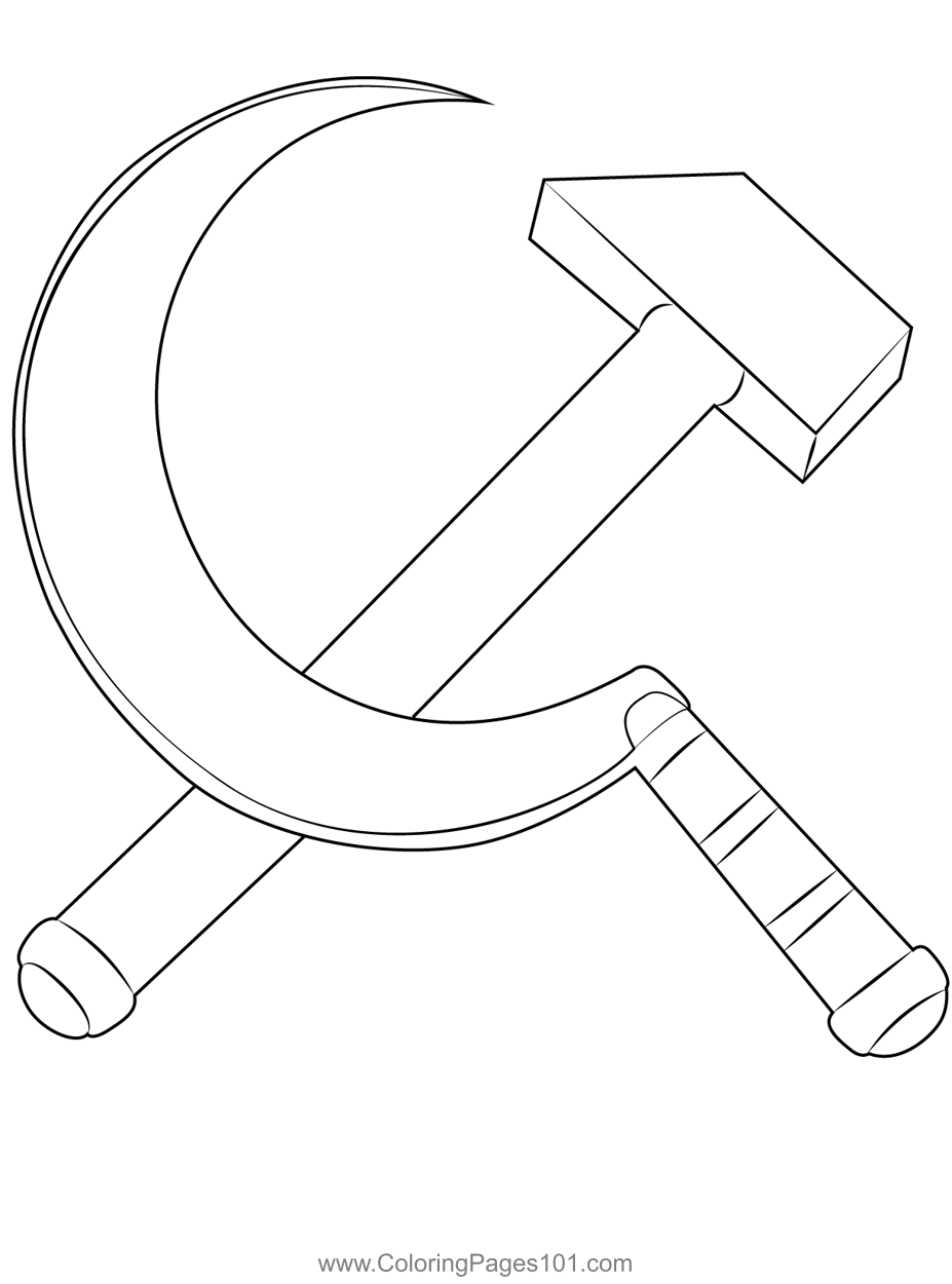 Russian logo coloring page in coloring pages coloring pages for kids color