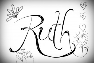 Free printable ruth coloring page