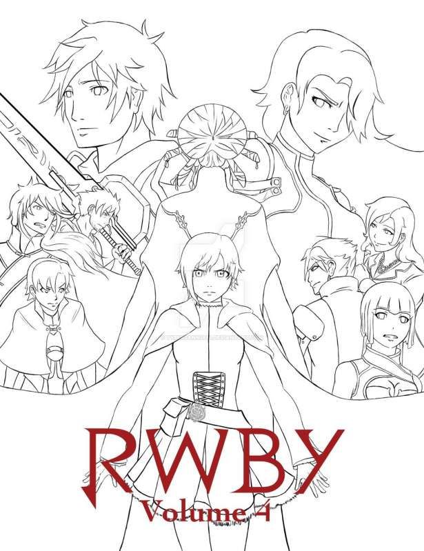 Rwby coloring pages ð ðñðºñðñðºð