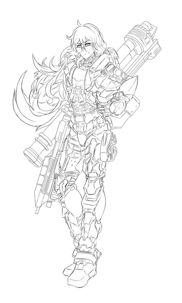 Rwby yang spartan armor