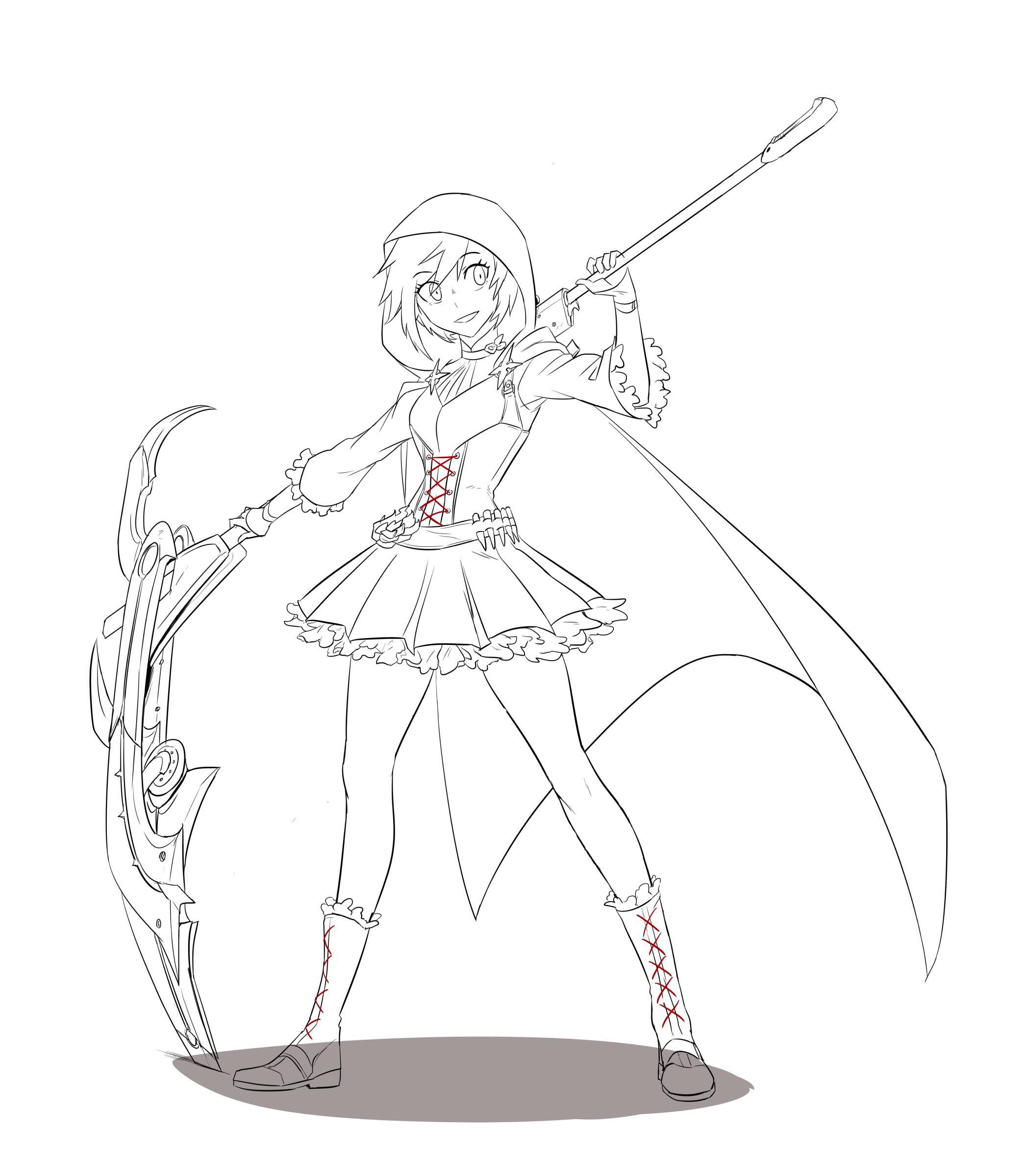 Rwby redesign switchbackstyo rrwby