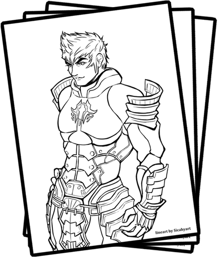 Malos coloring page