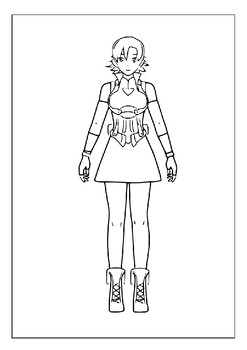 Get creative with ruby rose and team rwby coloring pages collection for kids