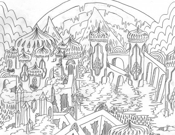 Rookie printable otherworldly coloring pages
