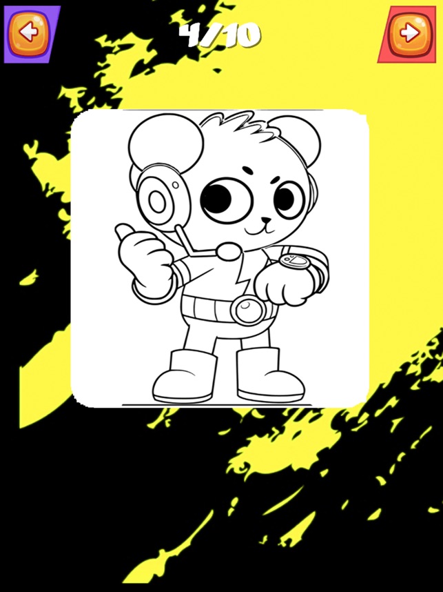 Bo world panda coloring on the app store