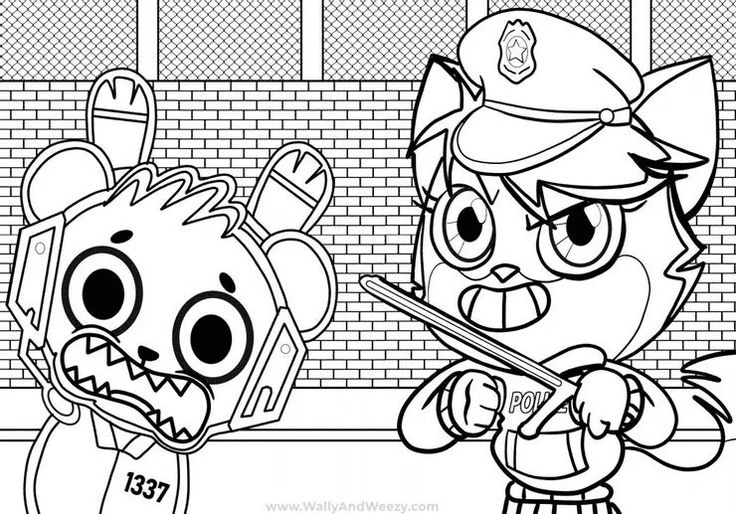 Bo panda with alpha lexa coloring pages
