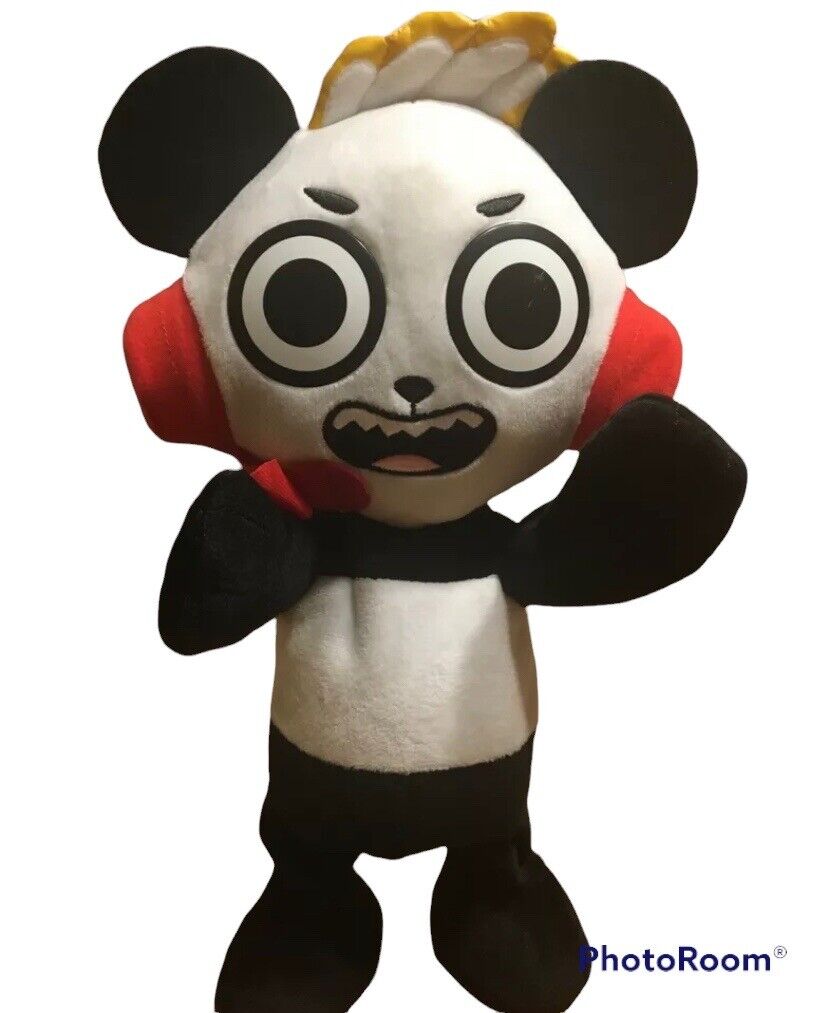 Ryans world bobunga panda with karate chopping action bo panda plush