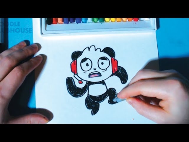 Bo panda coloring and drawing