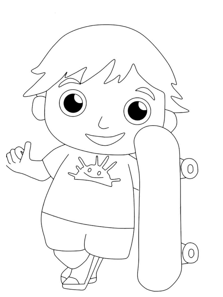 Ryans world coloring pages