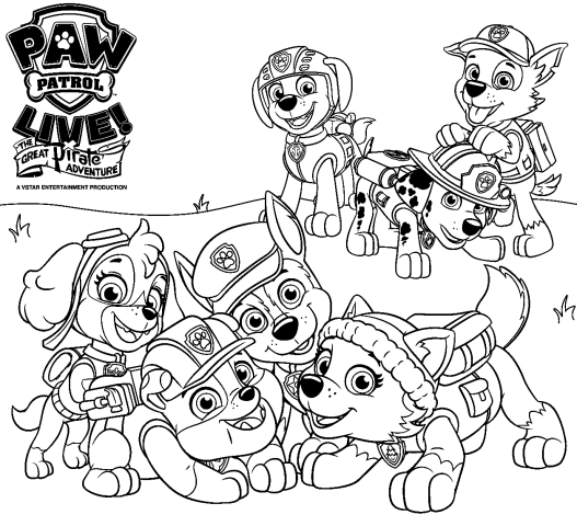 Kids and adults can participate in the adventures of the paw patrol squad heroes using the paw patrol coloring pages business page
