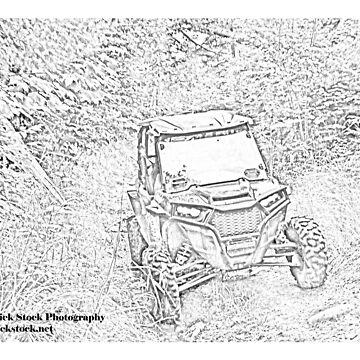 Black white color page like rzr sticker for sale by katherine rose