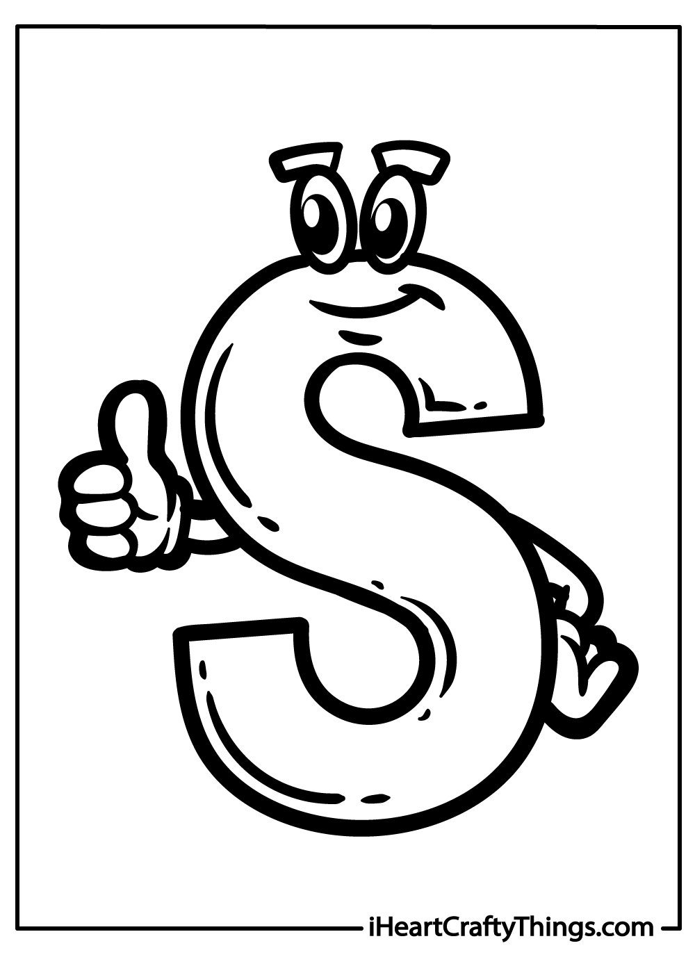 Letter s coloring pages free printables