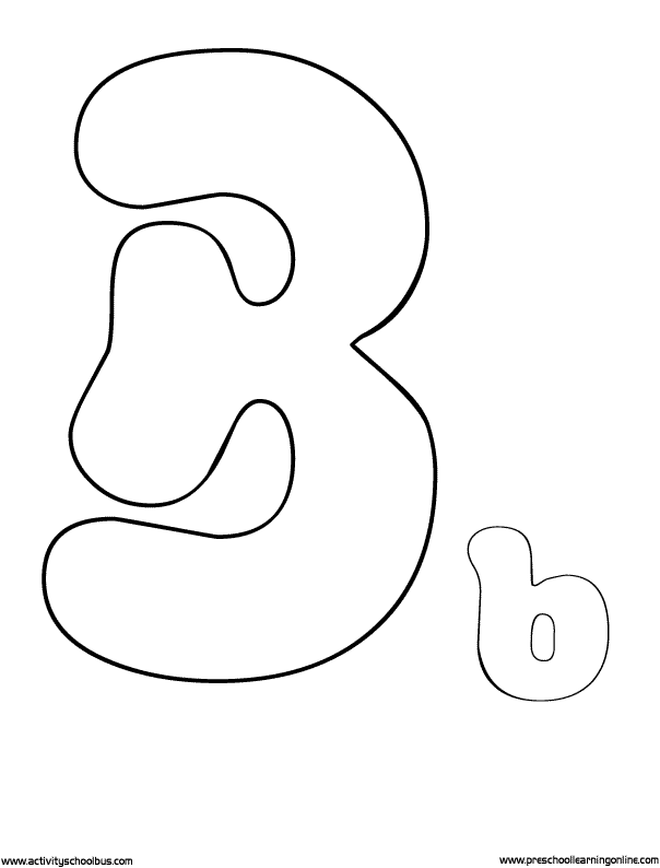 Printable bubble letter coloring pages number sheets