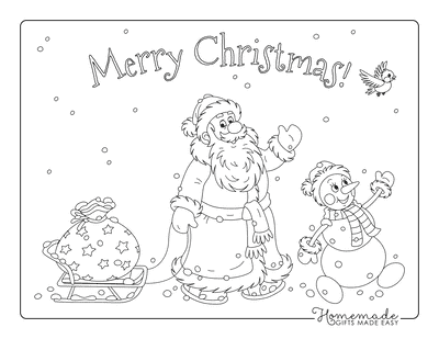 Best santa coloring pages for kids adults free printable pdfs
