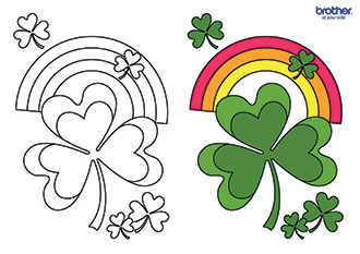 Free coloring pages for st patricks day creative center