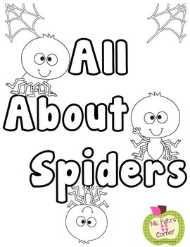 Freebie spider coloring sheet by msfultzscorner tpt