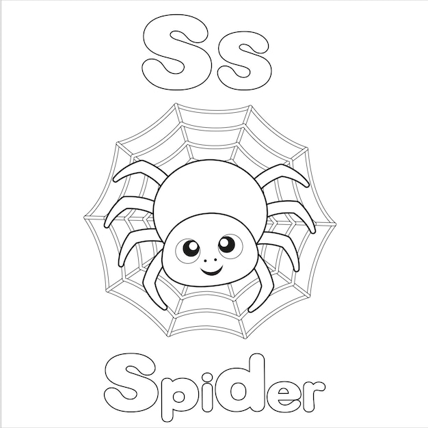 Premium vector alphabet s