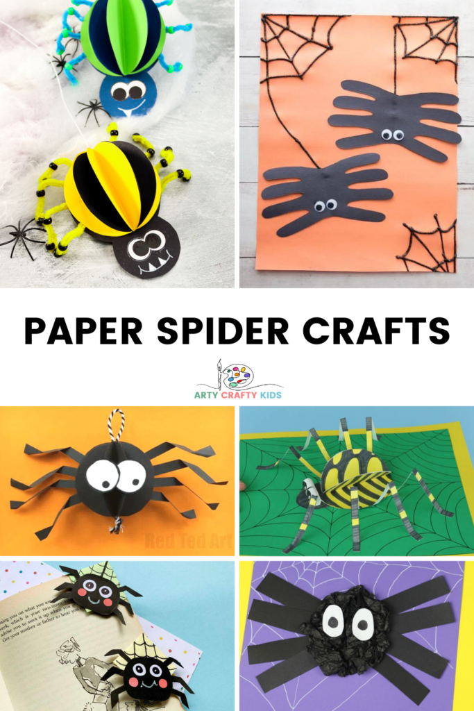 Easy spider crafts for kids to make