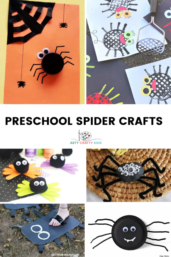 Easy spider crafts for kids to make