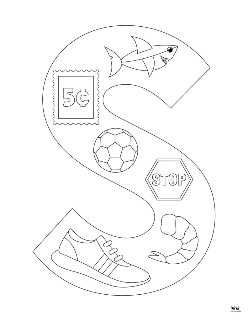 Letter s worksheets