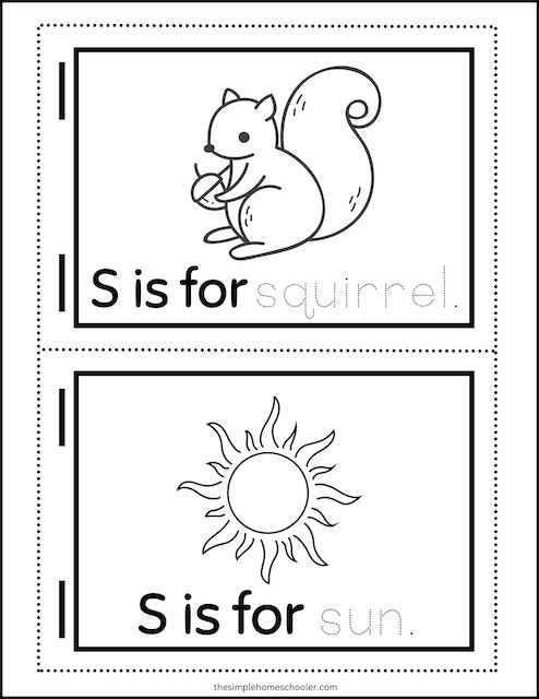 Letter s worksheets free easy print