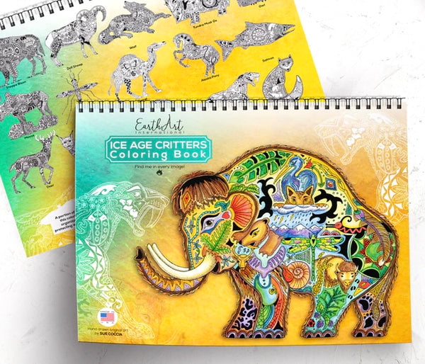 Sue coccia coloring book â fish creek pany