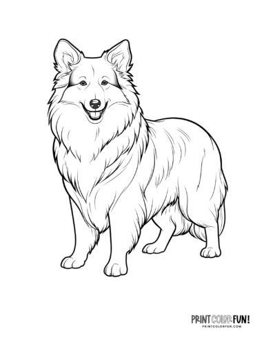 Dog coloring pages clipart pawsome activities for your little artist at