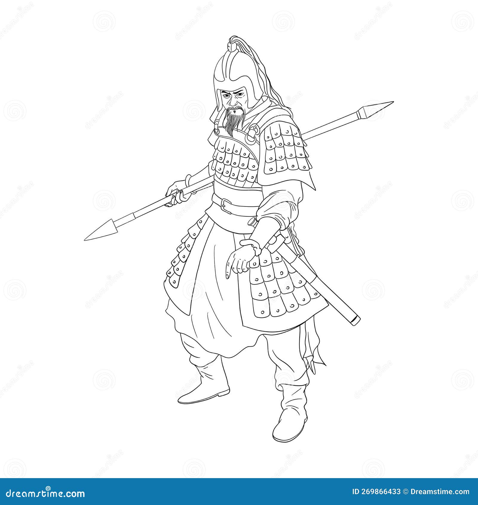 Soldier mongol stock illustrations â soldier mongol stock illustrations vectors clipart