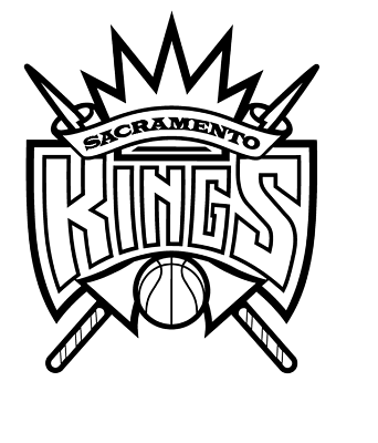 Sacramento kings logo nba vinyl del window laptop any size any color