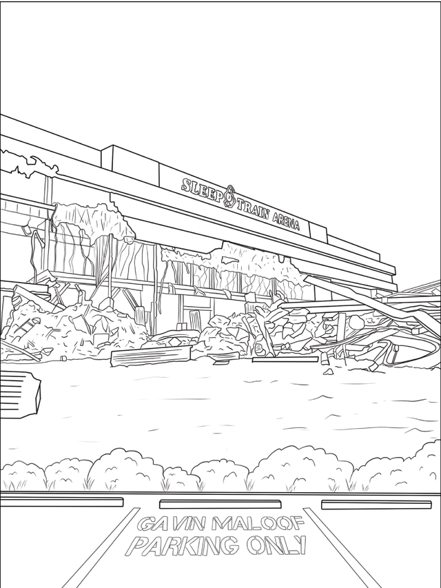 I made a sacramento coloring book and it has some kings related pages rkings