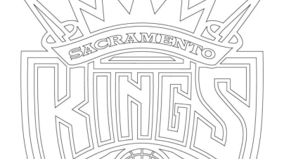 Nba coloring pages contains logos famous players