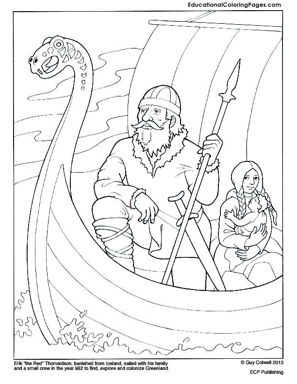 Famous explorers coloring book animal coloring pages
