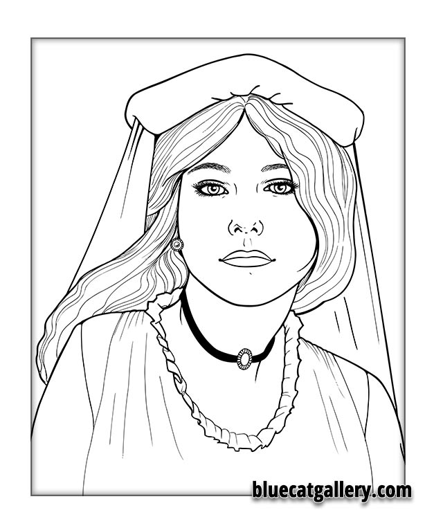 Color me beautiful women of the world adult coloring book