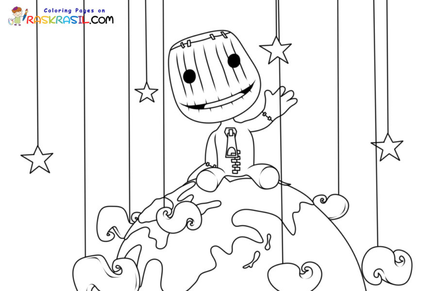Little big planet coloring pages